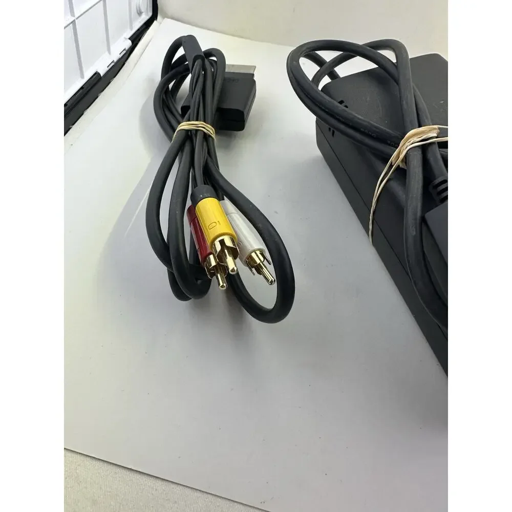 Official Microsoft Xbox 360 S Slim Power Supply Brick & AV Cord Authentic OEM